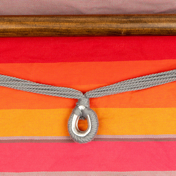 Hängesitz Cocoon NARANJA Stab: 110cm, Sitzverlängerung / CONTIGO Fairtrade Onlineshop