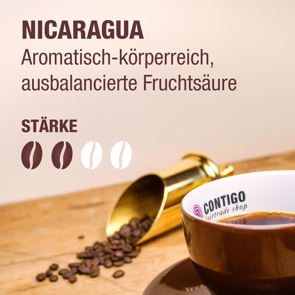 Nicaragua Kaffee BIO FAIR / CONTIGO Fairtrade Onlineshop