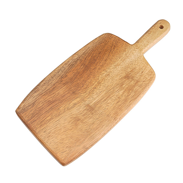 Schneidbrett mit Griff 35x15cm, Acaciaholz / CONTIGO Fairtrade Onlineshop