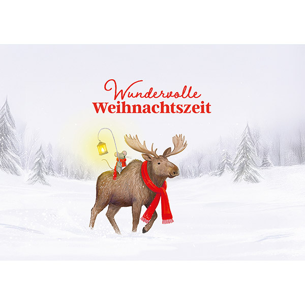 Grußkarte M Wundervolle Weihnachtszeit / CONTIGO Fairtrade Onlineshop