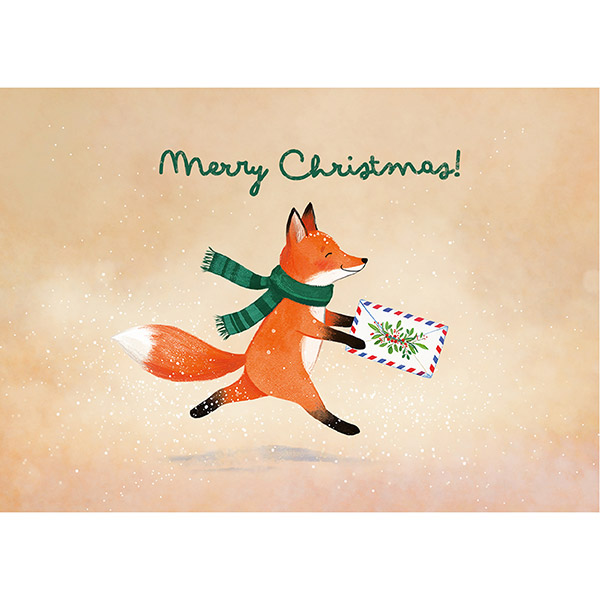 Grußkarte M Merry Christmas / CONTIGO Fairtrade Onlineshop