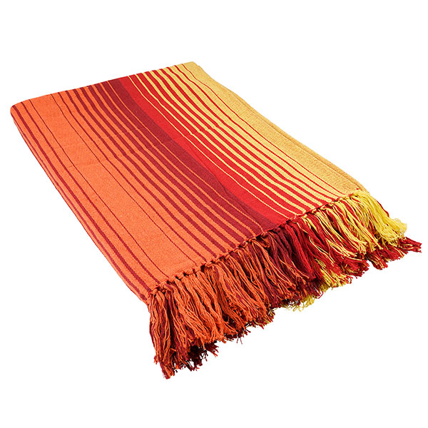 Decke FUEGO 200x140cm, Baumwolle (recycelt)