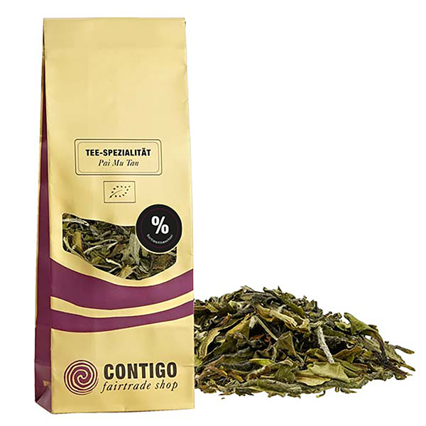 Pai Mu Tan GRÜNER TEE Bio 50g / CONTIGO Fairtrade Onlineshop