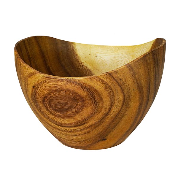 Schale 19cm FLARE natur, Acaciaholz