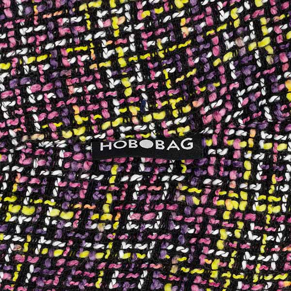 Tasche HOBOBAG lilac tweed, lila-schwarz, Wollmix / CONTIGO Fairtrade Onlineshop