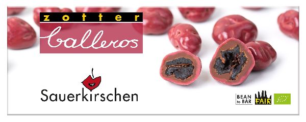 Zotter Balleros Sauerkirschen BIO