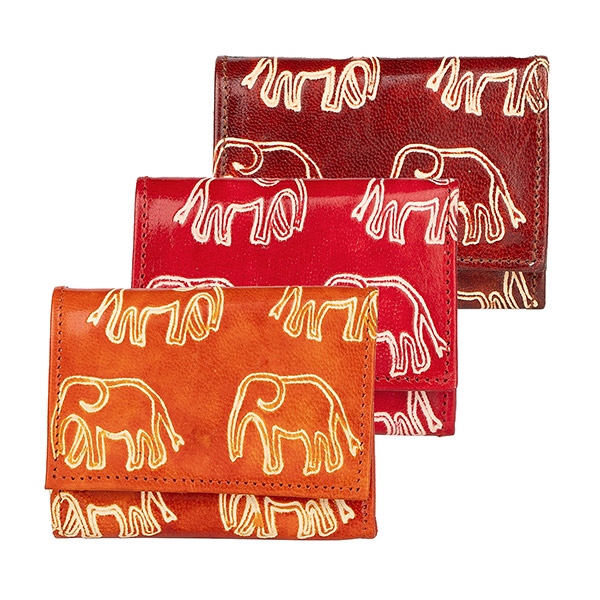 Börse Viennese ELEFANT, Ziegenleder / CONTIGO Fairtrade Onlineshop
