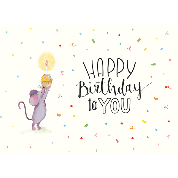 Postkarte Happy Birthday to you Postkarte Happy Birthday to you