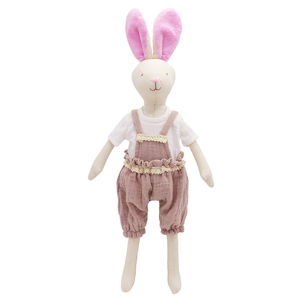 PettiePet Set Tshirt und Latzhose, puder / CONTIGO Fairtrade Onlineshop