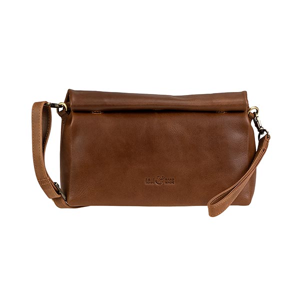 Tasche Vintage-LUNCHbag S braun, Rindsleder