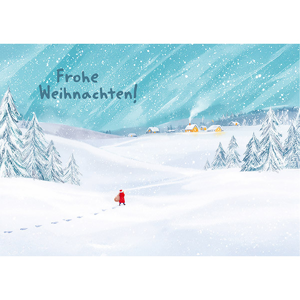 Grußkarte M Frohe Weihnachten / CONTIGO Fairtrade Onlineshop