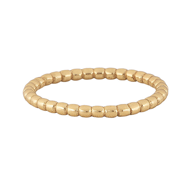 Ring GLOBULI, 22K vergoldet, [S01] / CONTIGO Fairtrade Onlineshop