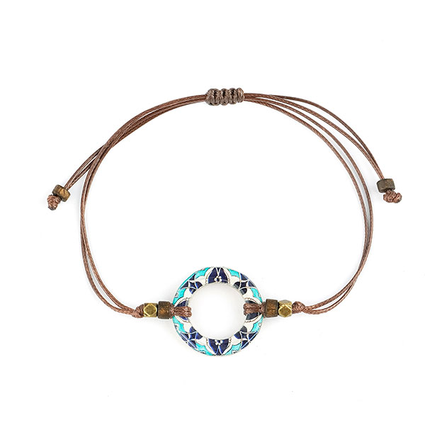 Armband Blaue Romantik, Fliese