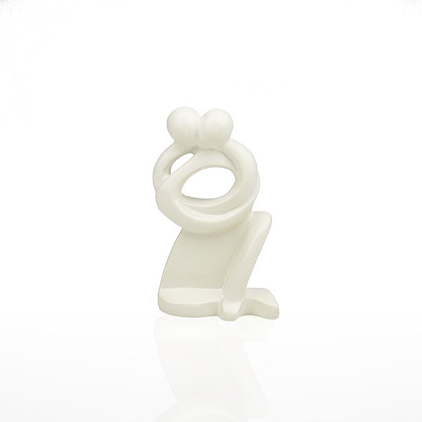 Figur GEMEINSAM 15cm natur, Speckstein Figur GEMEINSAM 15cm natur, Speckstein