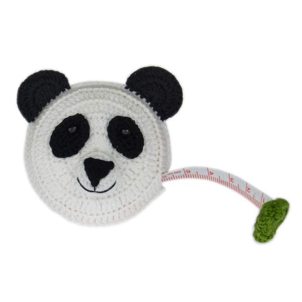 Maßband Panda gehäkelt, handgemacht Maßband Panda gehäkelt, handgemacht