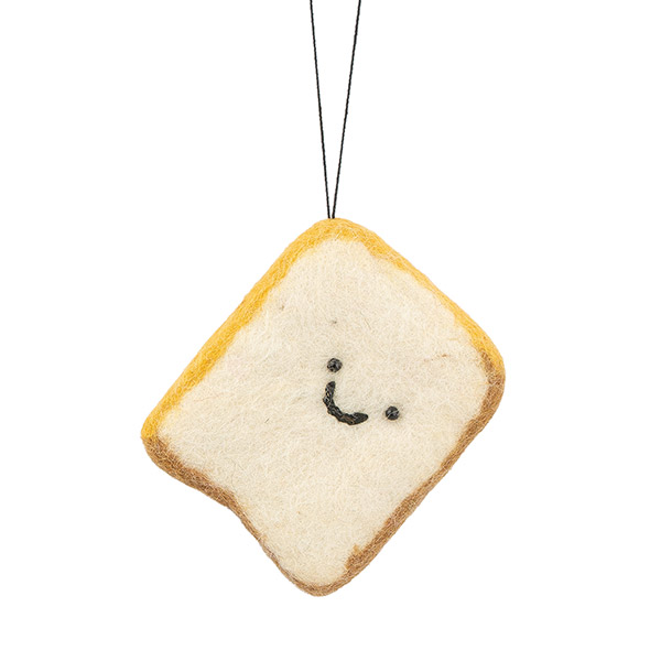 Dekoanhänger TOAST, Wollfilz / CONTIGO Fairtrade Onlineshop