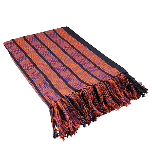 Decke TANGARINE 200x140cm, Baumwolle (recycelt)
