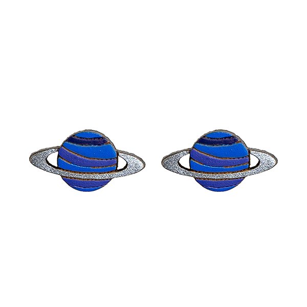 Ohrstecker PLANET, Flaschenkürbis