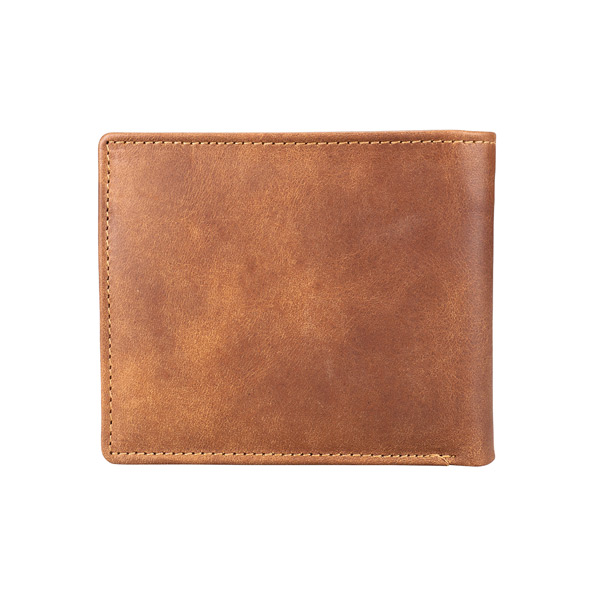 Börse LEAN 11x9cm Vintage braun RFID-secure, Rindsleder / CONTIGO Fairtrade Onlineshop
