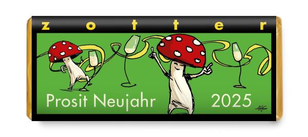Zotter - Prosit Neujahr 2026 70g BIO / CONTIGO Fairtrade Onlineshop