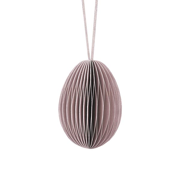 Osterei ORIGAMI lavendel, 7cm, Papier