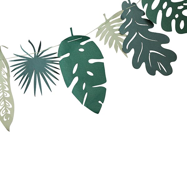 Girlande 150cm Urwald, Papier / CONTIGO Fairtrade Onlineshop