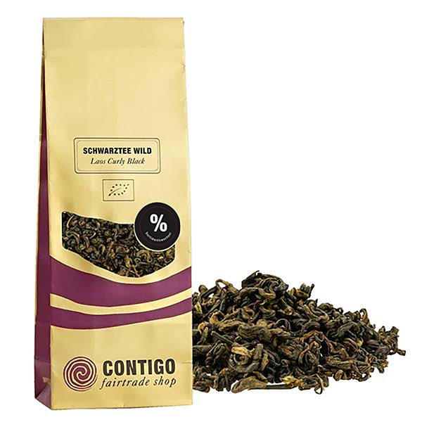 Laothang Curly Black SCHWARZER WILDTEE BIO 100g / CONTIGO Fairtrade Onlineshop