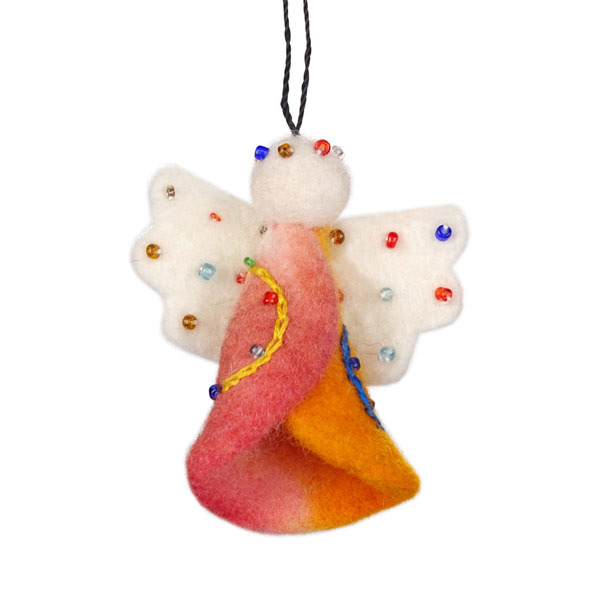 Baumschmuck ENGEL, Wollfilz / CONTIGO Fairtrade Onlineshop