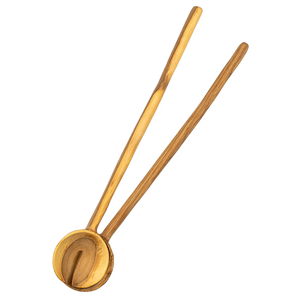 Salatbesteck 29cm Natural, Olivenholz / CONTIGO Fairtrade Onlineshop