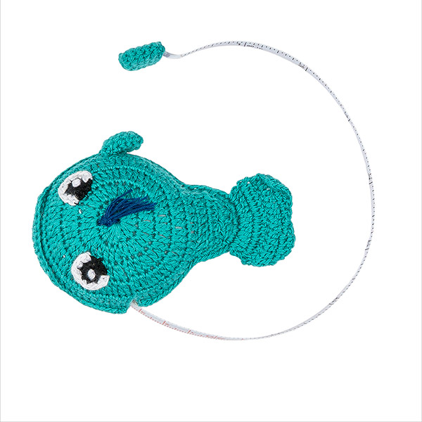 Maßband Wal gehäkelt, handgemacht (Stückpreis) / CONTIGO Fairtrade Onlineshop
