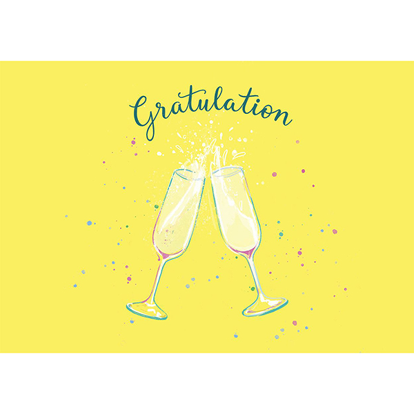 Grußkarte M Gratulation Grußkarte M Gratulation