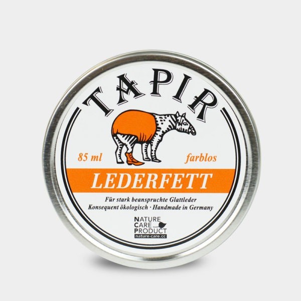 Tapir Lederfett, 85 ml in einer Weichblechdose / CONTIGO Fairtrade Onlineshop
