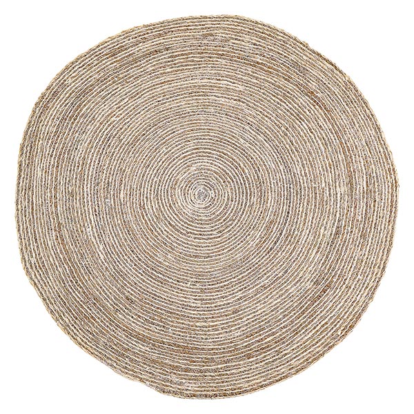 Teppich 90cm RONDA, Jute, Hogla / CONTIGO Fairtrade Onlineshop