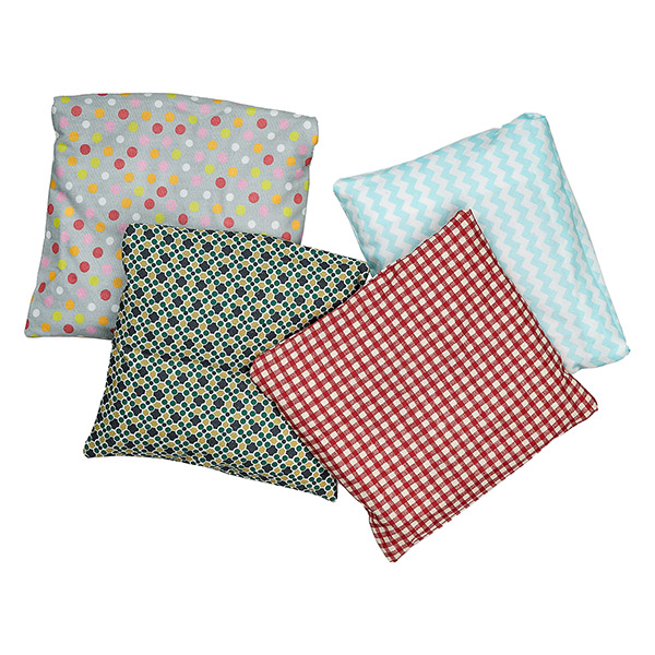 Körnerkissen groß, Baumwolle, Upcycling aus Corona-Maske (Stück)