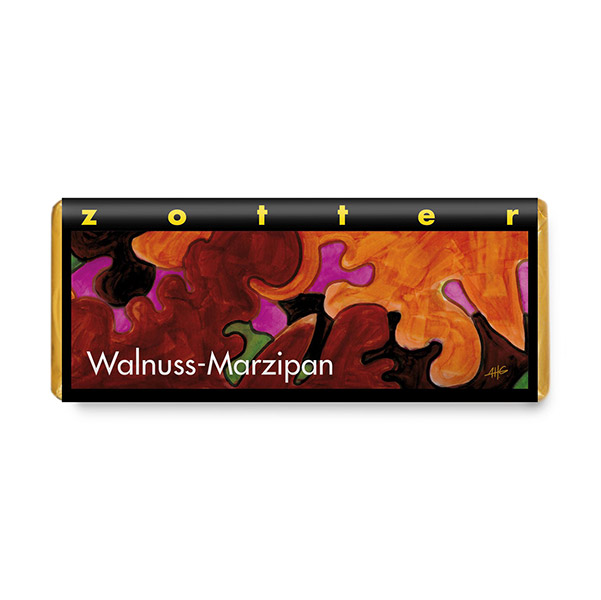 Zotter - Walnuss - Marzipan 70g BIO / CONTIGO Fairtrade Onlineshop