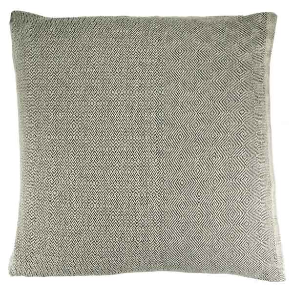 Kissenhülle ELEGANTE schwarz-natur 60cm,Baumwolle (recycelt) Kissenhülle ELEGANTE schwarz-natur 60cm,Baumwolle (recycelt)