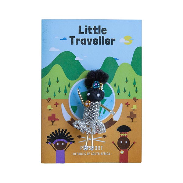 Anstecknadel KLEINER BEGLEITER, Little Traveller / CONTIGO Fairtrade Onlineshop