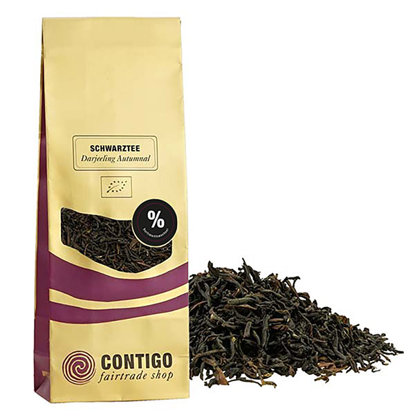 Darjeeling Autumnal SCHWARZER TEE Bio - FTGFOP 100g / CONTIGO Fairtrade Onlineshop