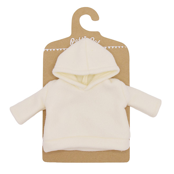 PettiePet Hoody, cremeweiß / CONTIGO Fairtrade Onlineshop
