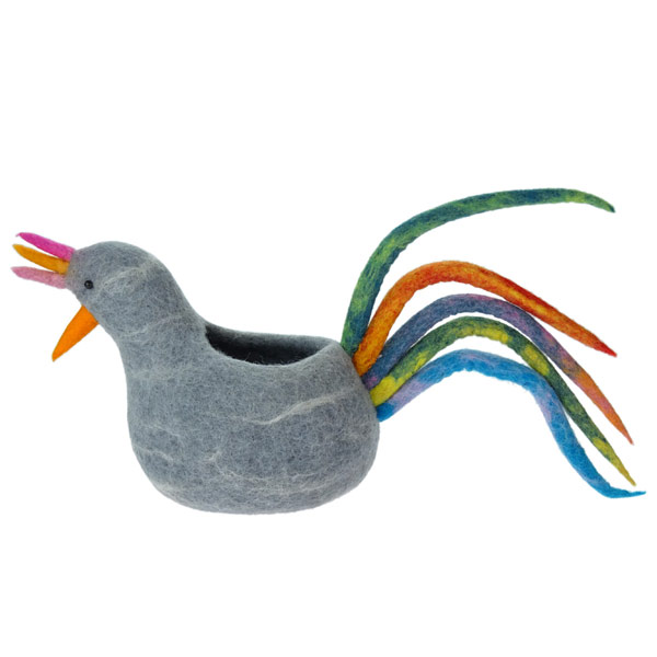 Dekokorb HAHN, Wollfilz