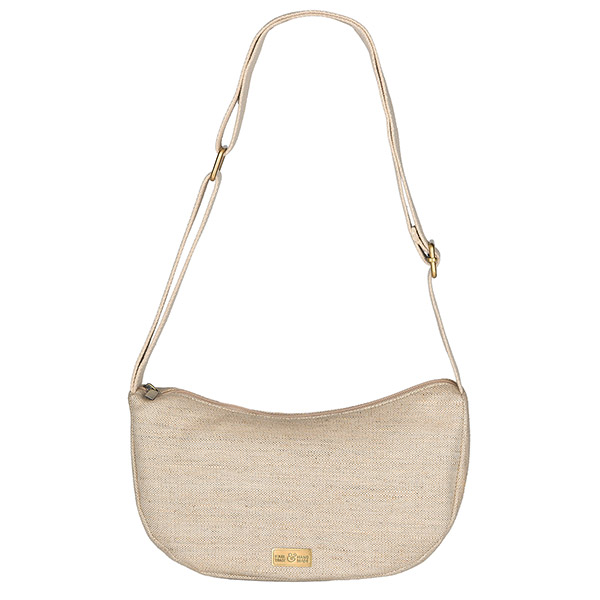 Umhänge-Tasche LILI Hanf-Canvas, natur / CONTIGO Fairtrade Onlineshop