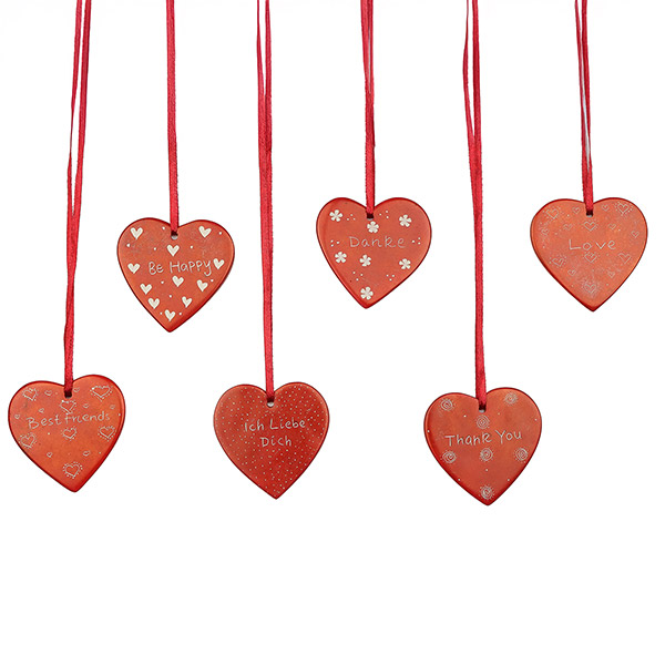 Anhänger VALENTINSTAG (Stückpreis), Speckstein