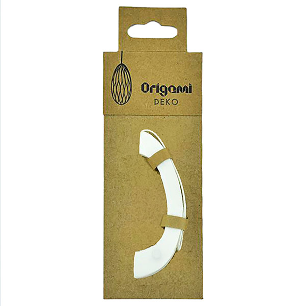 Papierdeko Osterei ORIGAMI groß, weiß, 7,5 cm, Papier / CONTIGO Fairtrade Onlineshop