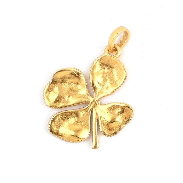 Anhänger, GLÜCKSBRINGER, Mix&Match, 22K vergoldet / CONTIGO Fairtrade Onlineshop