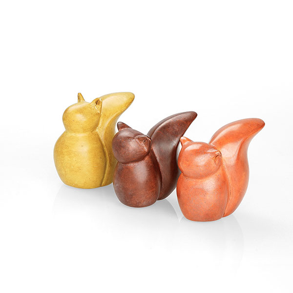 Eichhörnchen TAMARA 7cm (Stückpreis), Speckstein Eichhörnchen TAMARA 7cm (Stückpreis), Speckstein