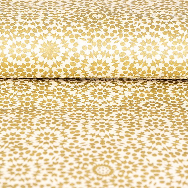 LOKTA Papierbogen, handgemacht, MOSAIC, natur-gold / CONTIGO Fairtrade Onlineshop