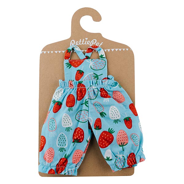 PettiePet Latzhose Erdbeeren
