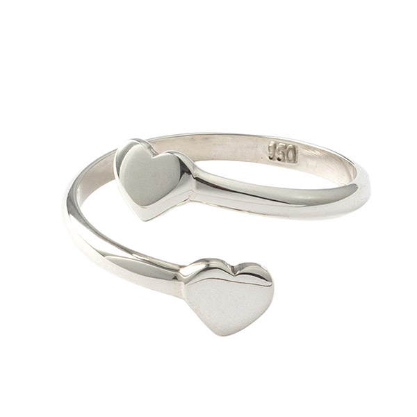 Ring HERZCHEN, Silber [S01] / CONTIGO Fairtrade Onlineshop