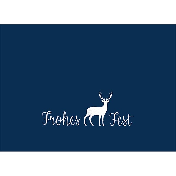 Postkarte Frohes Fest