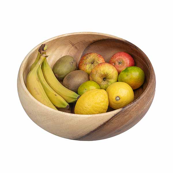 Schale CEPA 30cm, Acaciaholz / CONTIGO Fairtrade Onlineshop